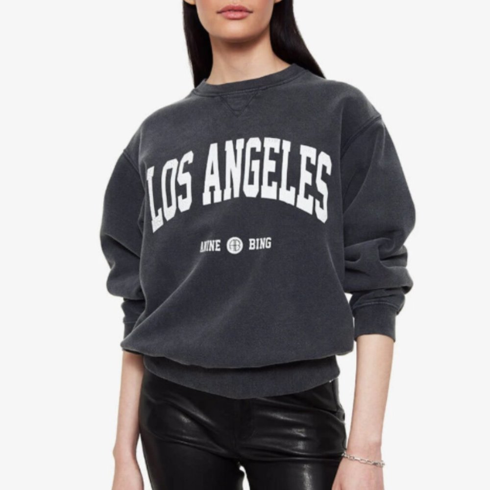 Anine Bing RAMONA SWEATSHIRT LOS ANGELES